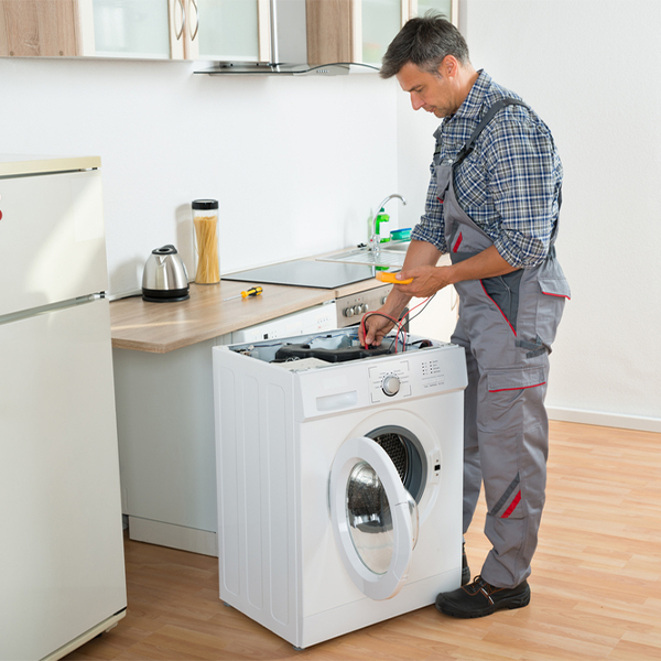 can you walk me through the steps of troubleshooting my washer issue in New Lisbon NJ